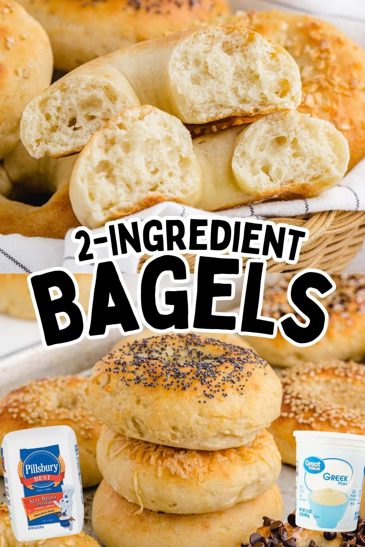 2 ingredients bagel pin.