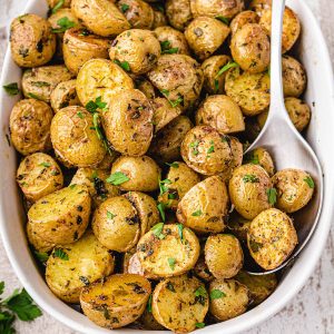 oven roasted potatoes featured image