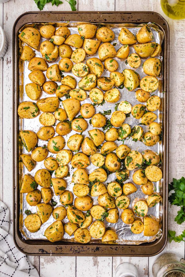 Oven-Roasted Potatoes - Princess Pinky Girl