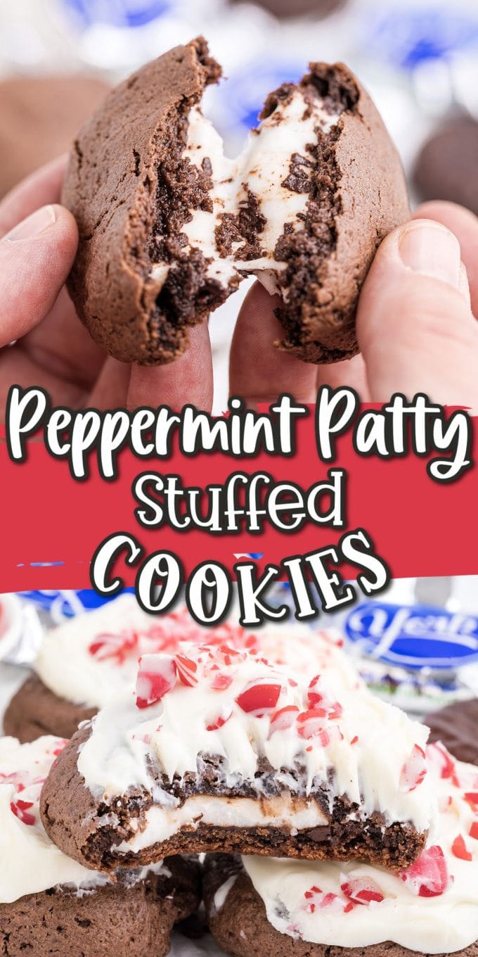 Peppermint Patty Cookies pinterest