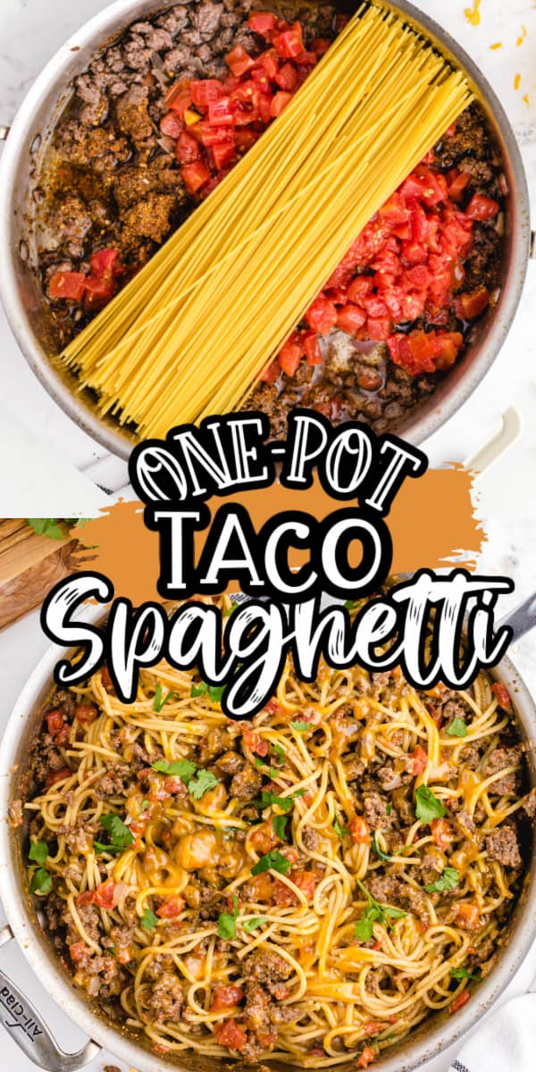 Taco Spaghetti Pinterest Image