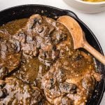 smothered pork chops featured image