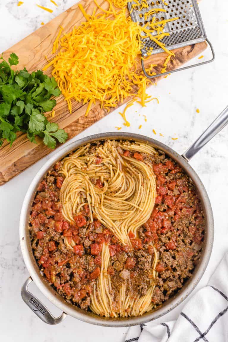 Taco Spaghetti Recipe Princess Pinky Girl