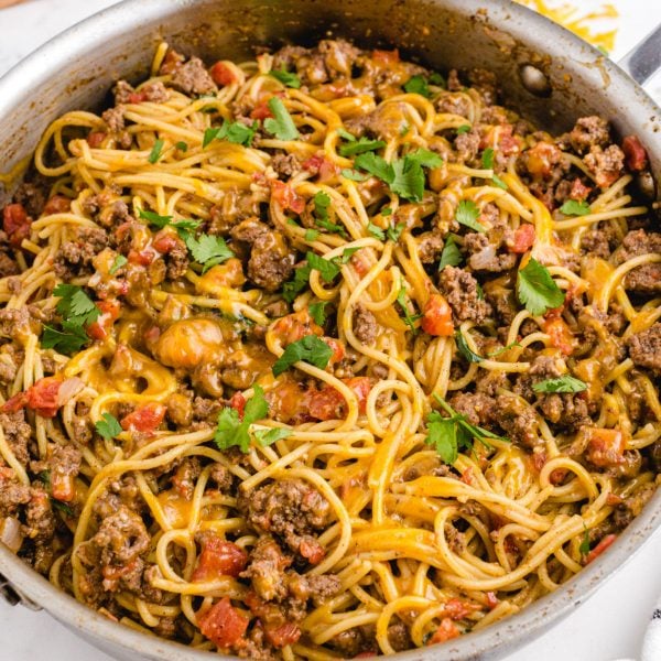 Taco Spaghetti in one pot