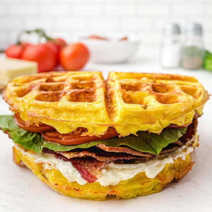 BLT Chaffle