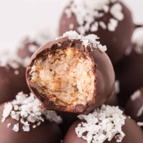 Chocolate Coconut Balls - Google Web Story Template