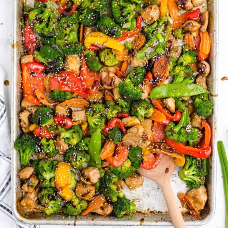 Sheet Pan Stir Fry square
