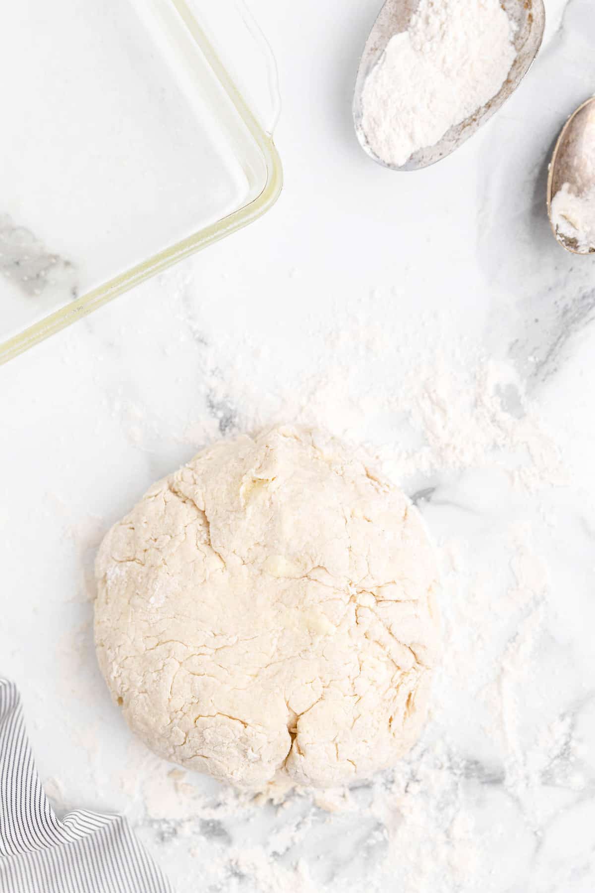 make a ball of dough