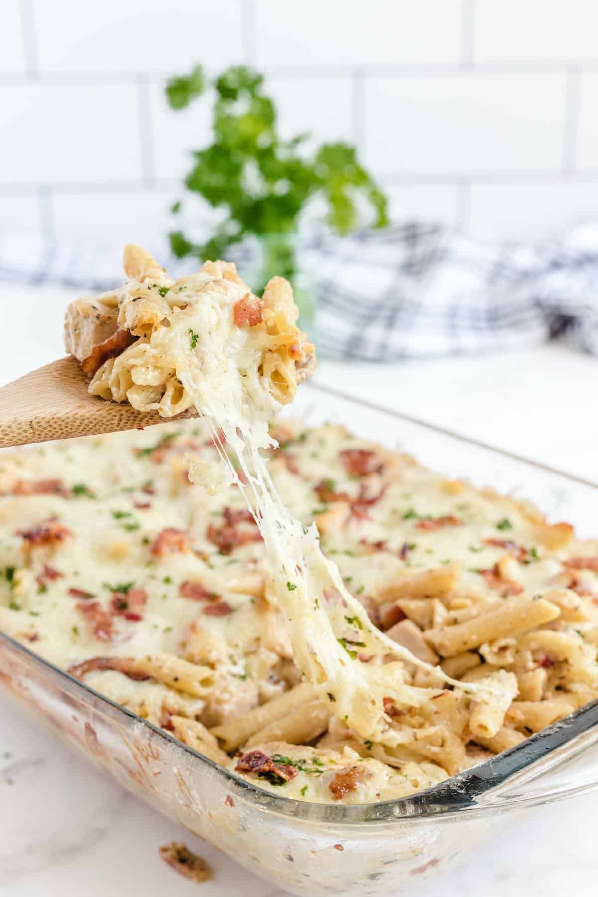 Chicken Bacon Ranch Casserole - Princess Pinky Girl