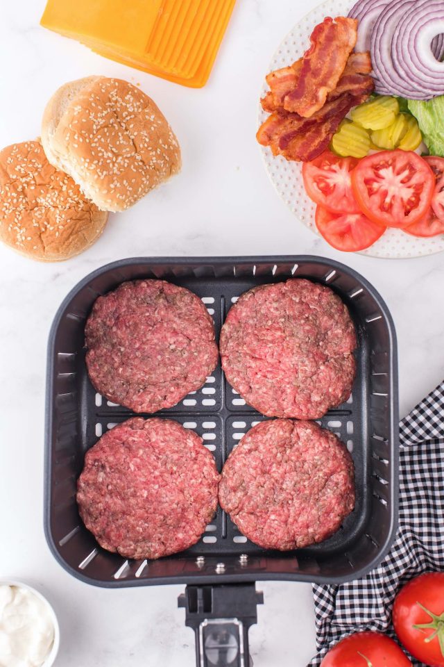 How to Make Air Fryer Hamburgers Princess Pinky Girl