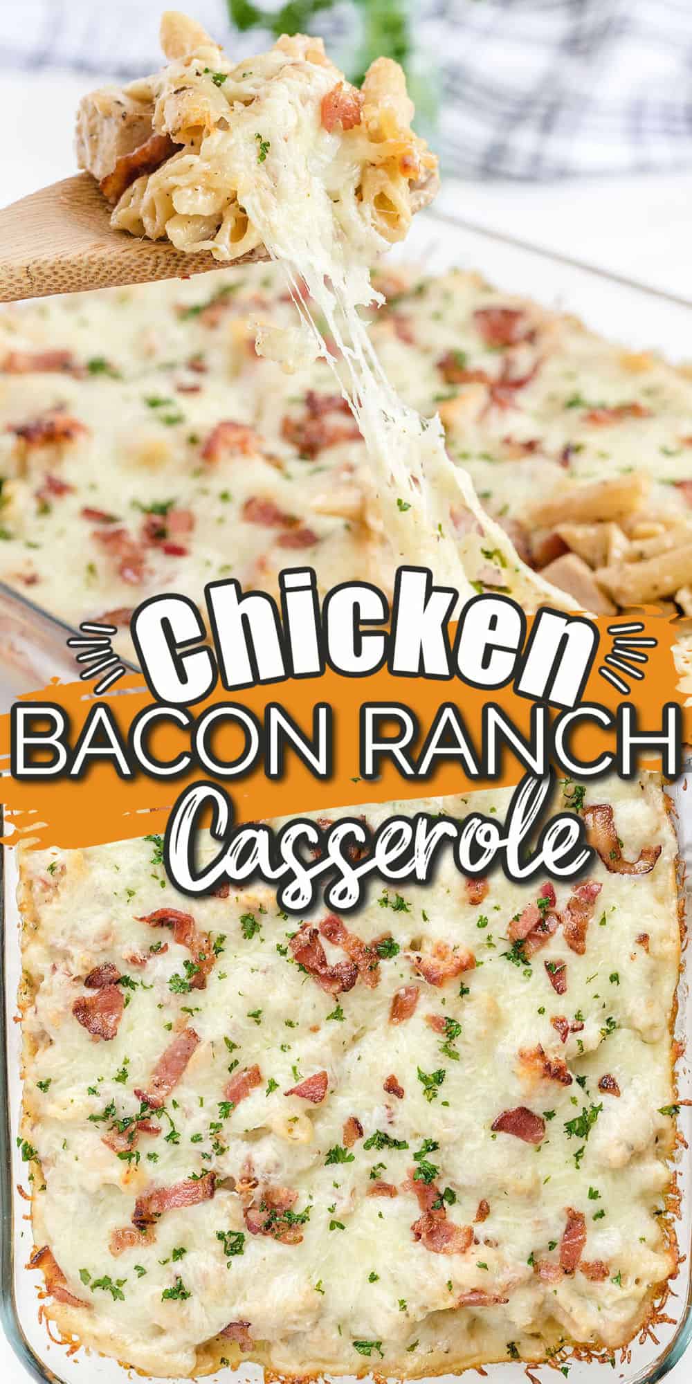 Chicken Bacon Ranch Casserole - Princess Pinky Girl