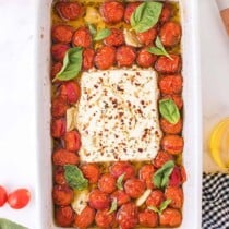 baked feta pasta featured image