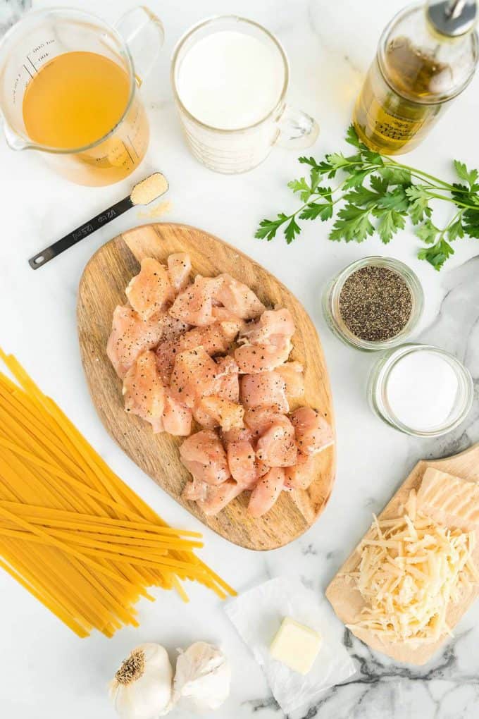 chicken alfredo ingredients