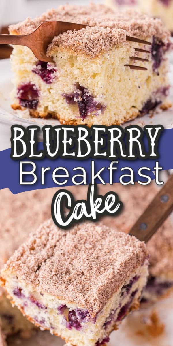 blueberry breakfast cake Pinterest
