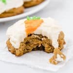 carrot cake cookies featured image
