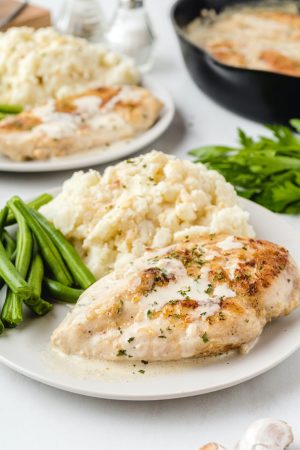 Creamy Garlic Parmesan Chicken - Princess Pinky Girl