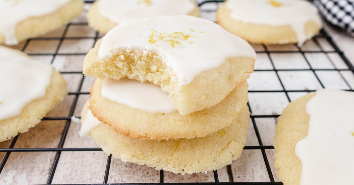 Lemon Meltaway Cookies - Princess Pinky Girl