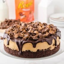 Brownie Bottom Cheesecake - Princess Pinky Girl