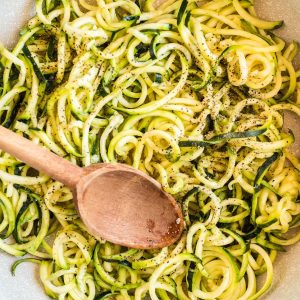 Zucchini Noodles feature image
