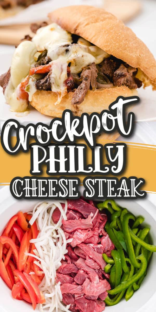 Crockpot Philly Cheese Steak