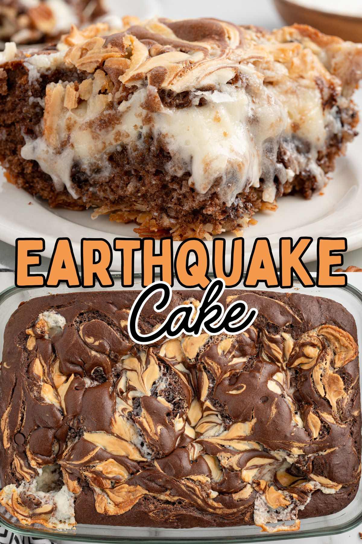 earthquake cake pin