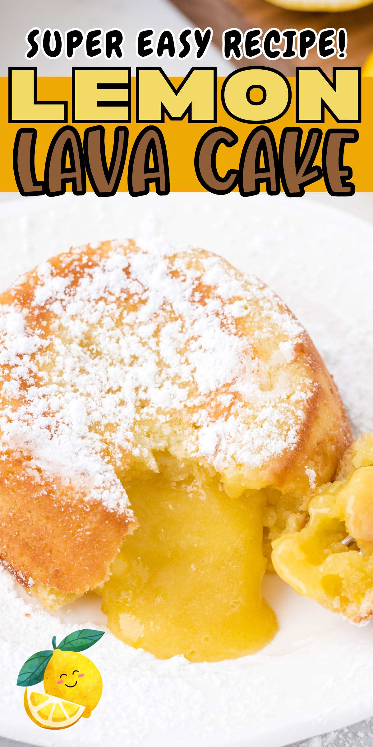 Lemon Lava Cake Pinterest