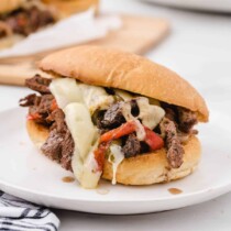 crockpot philly cheesesteak featured image