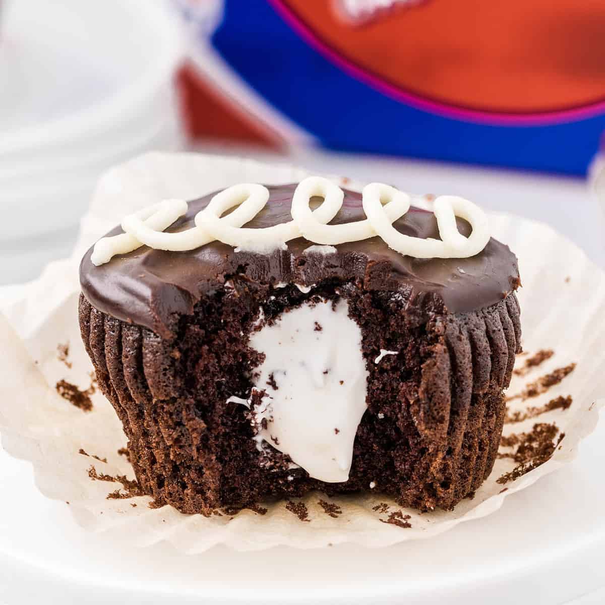 hostess pudding cupcake
