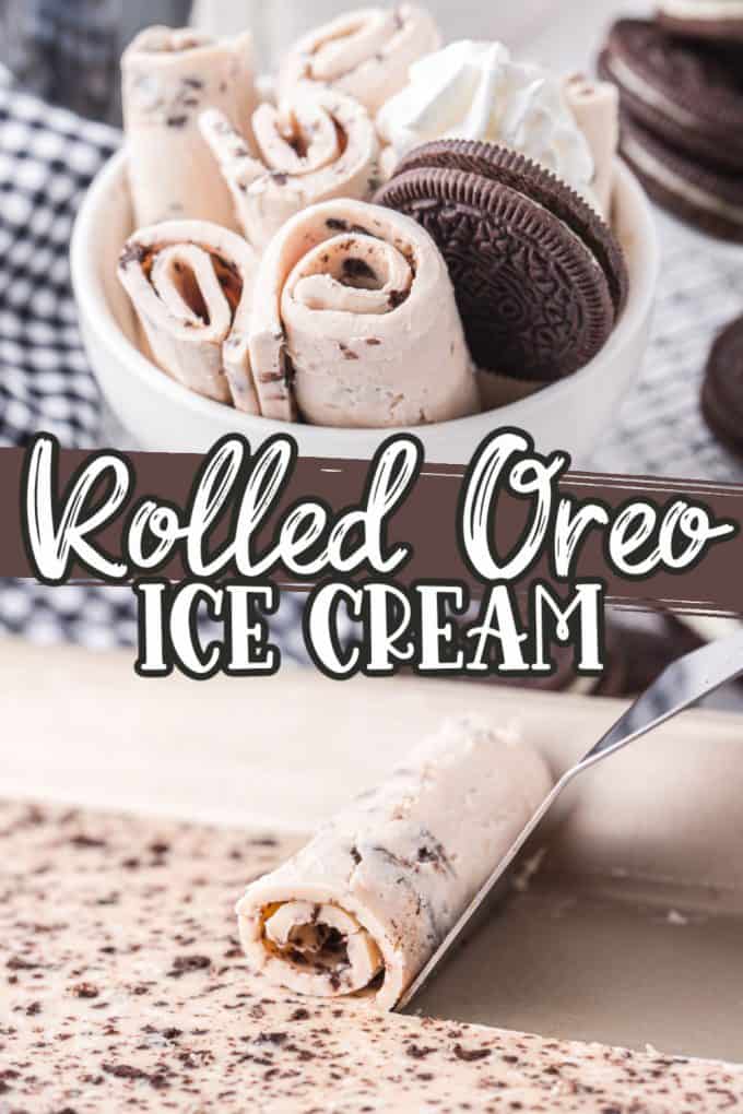 Homemade Rolled Ice Cream Pinterest