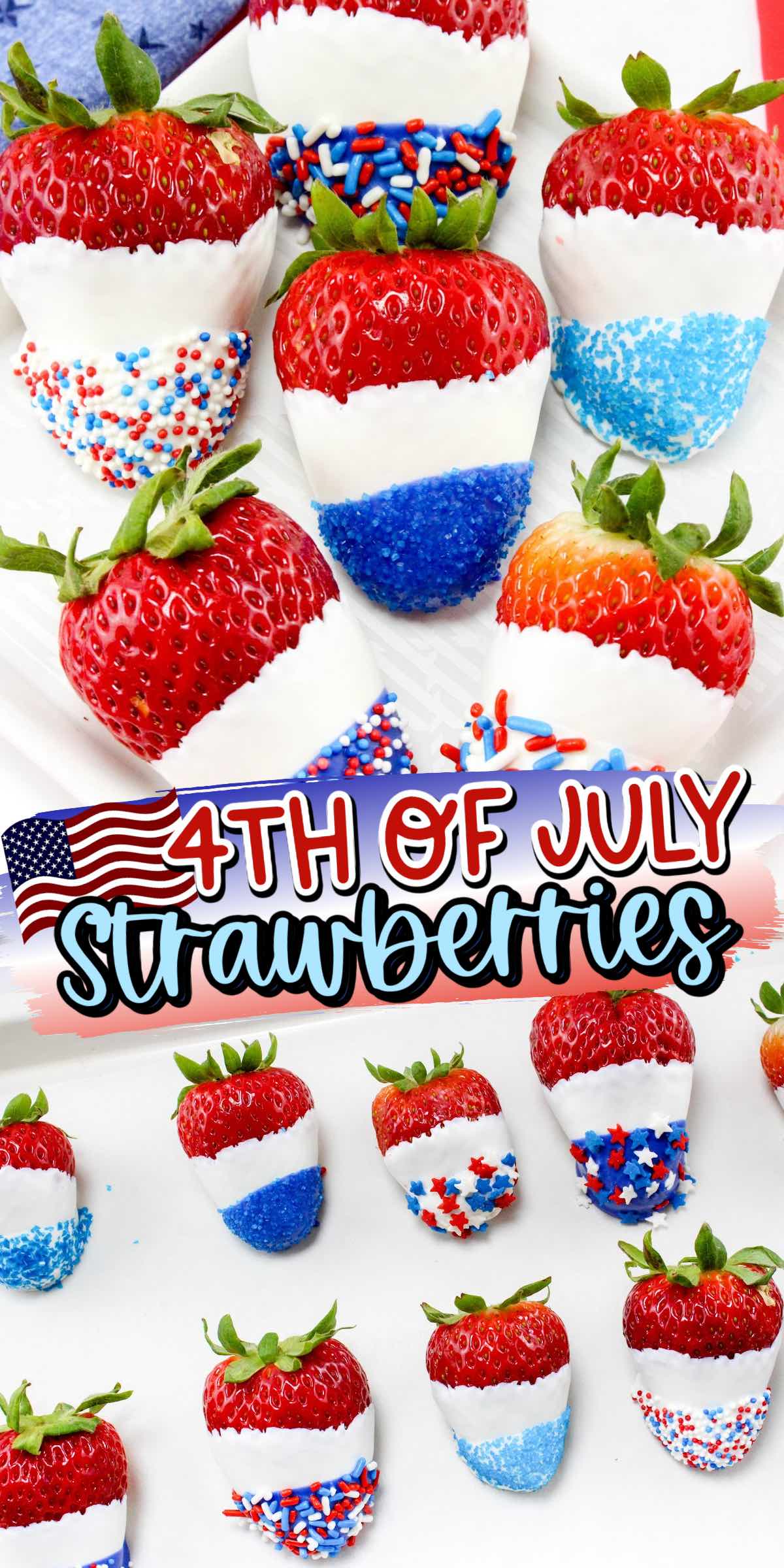 4th of july strawberries