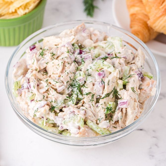 The Best Chicken Salad (with homemade dressing) - Princess Pinky Girl