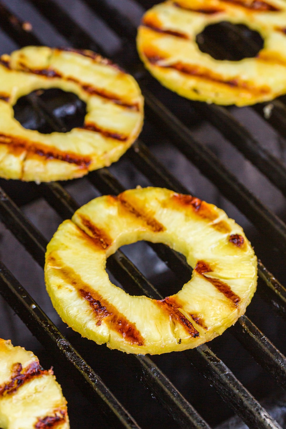 pineapple on a grill
