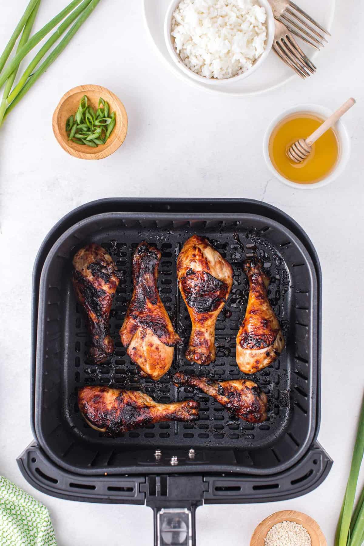 Air Fryer Polynesian Drumsticks - The Frugal Navy Wife