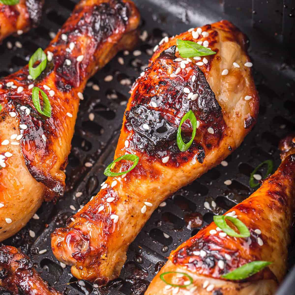 Air Fryer Polynesian Drumsticks - The Frugal Navy Wife