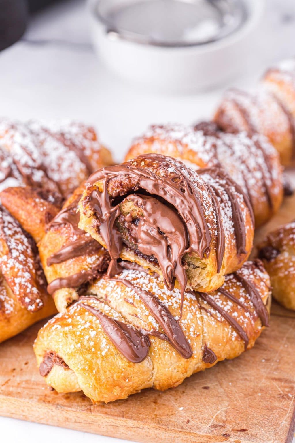 Nutella Chocolate Croissants 40 hero