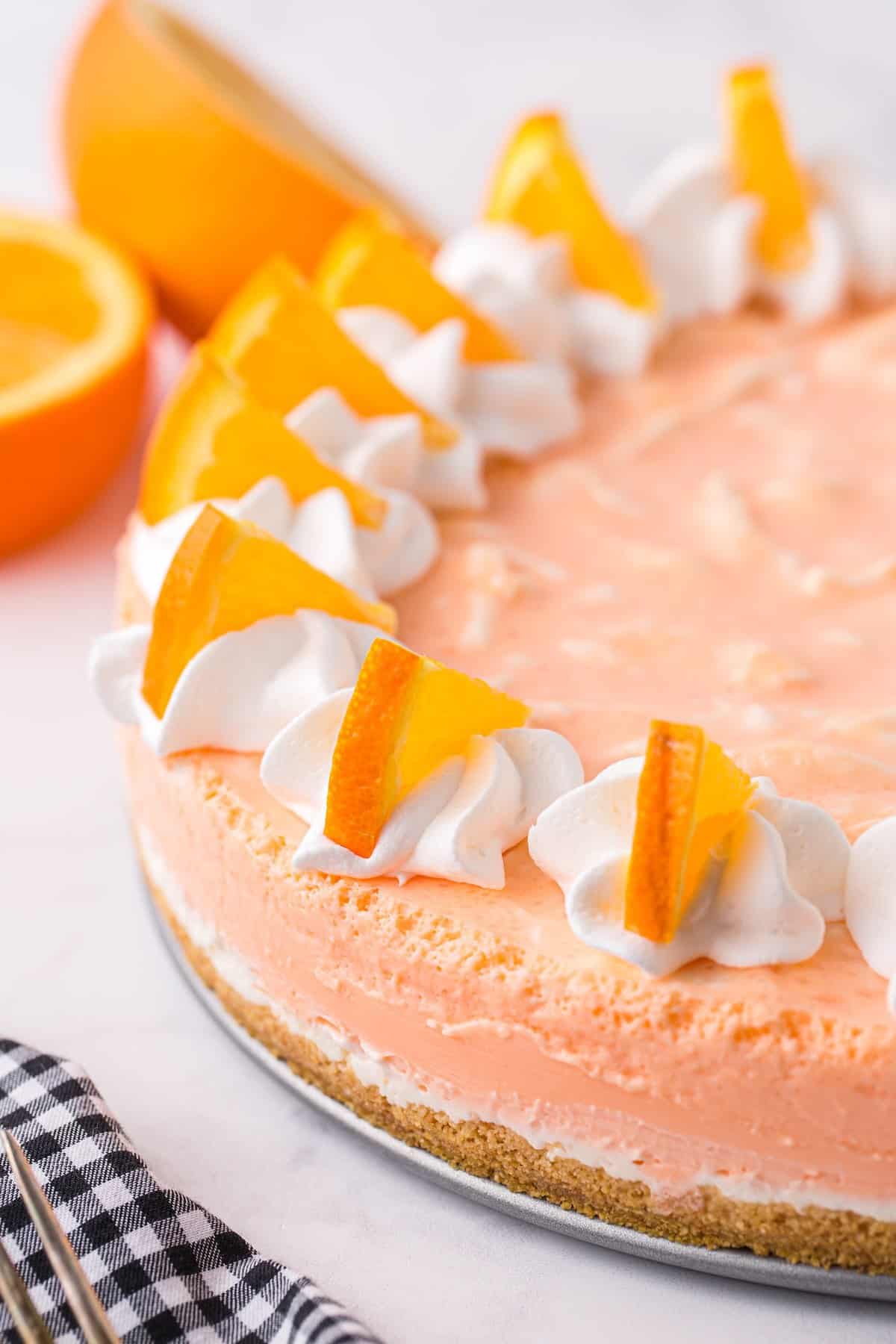 orange creamsicle cheesecake