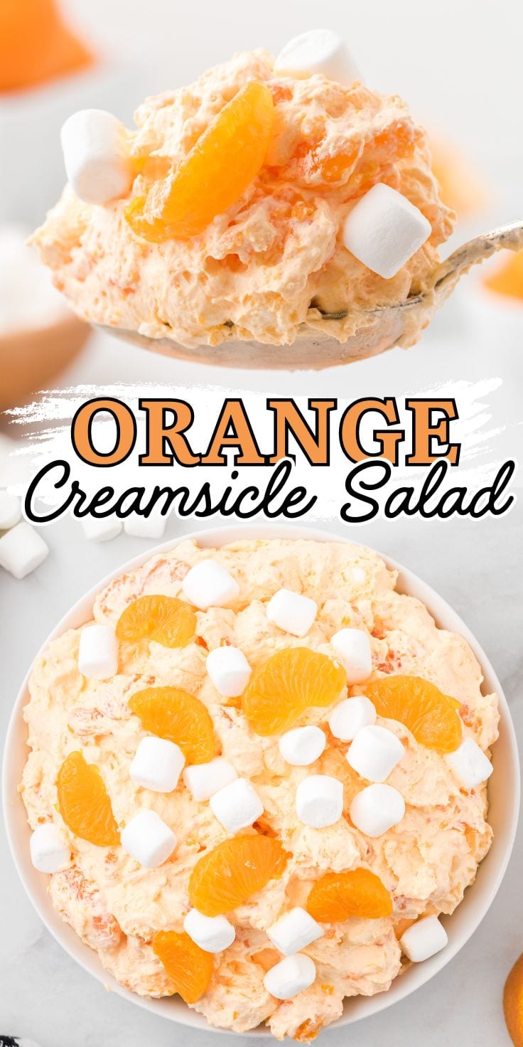 orange creamsicle salad pin.