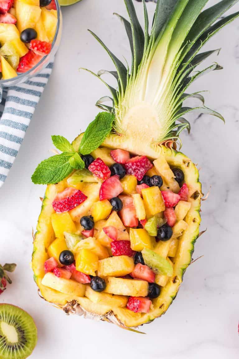 Fruit Salad Recipe With Honey Lime Dressing Princess Pinky Girl