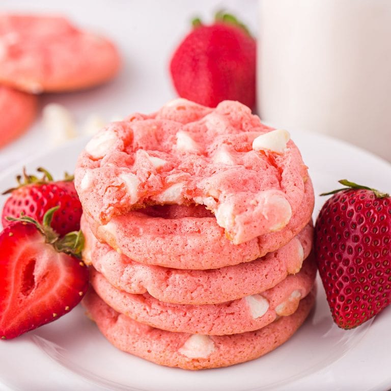 strawberry cookies