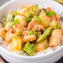 Sweet Chili Pineapple Chicken feature image