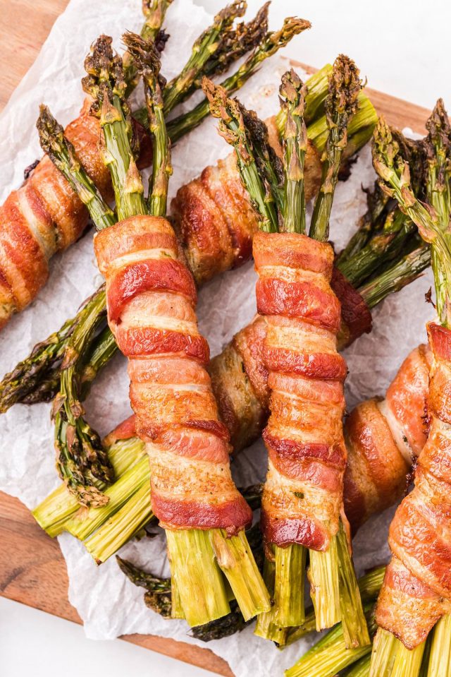 Bacon Wrapped Asparagus Recipe - Princess Pinky Girl