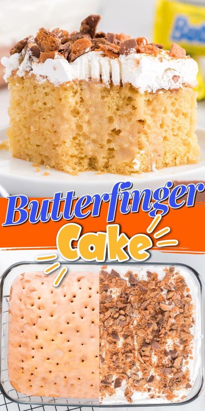 butterfinger cake pinterest