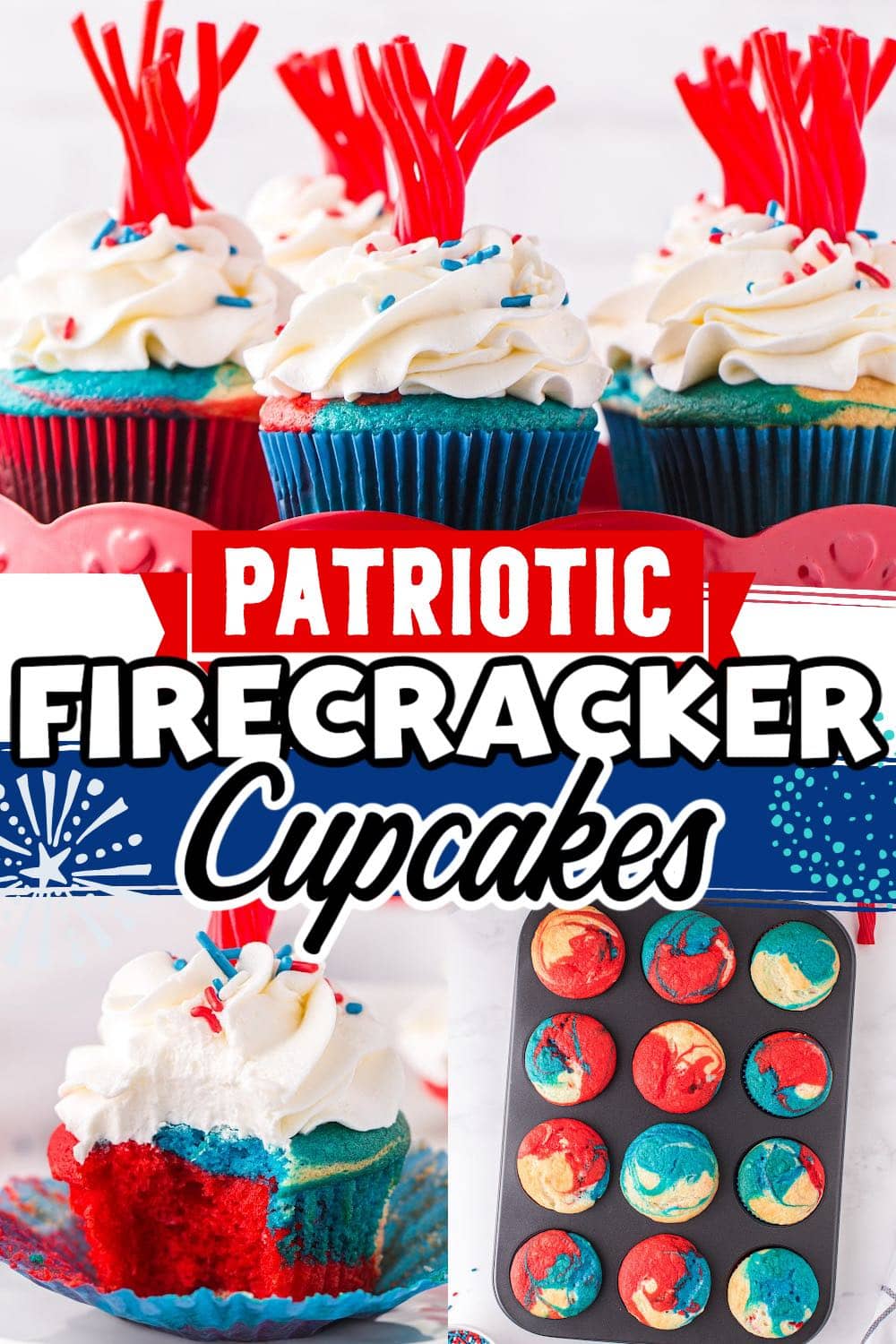 firecracker cupcakes pins.