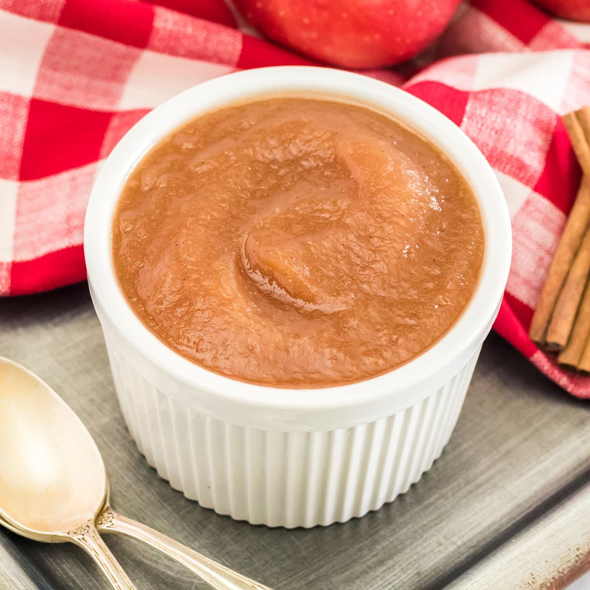 Crockpot Applesauce feature image