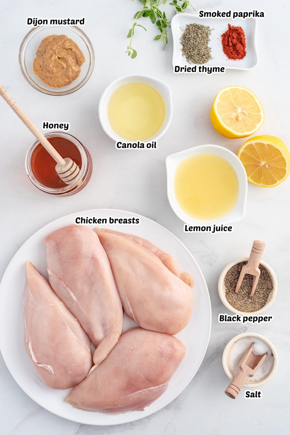 grilled chicken breast ingredients
