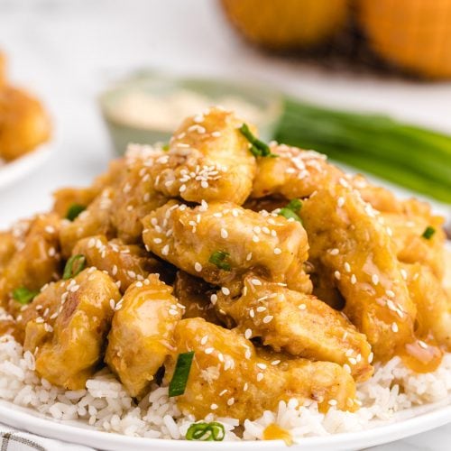 Orange Chicken Panda Express Copycat - Princess Pinky Girl