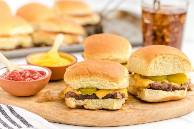 The BEST White Castle Sliders Copycat Recipe Princess Pinky Girl   White Castle Sliders 26 680x453 