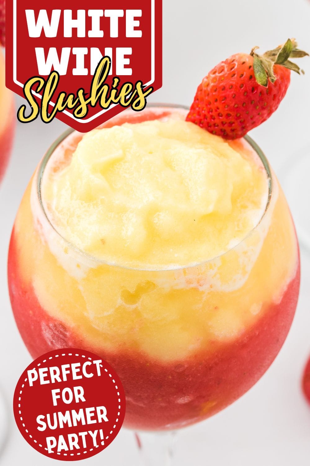 White Wine Slushies Pin.