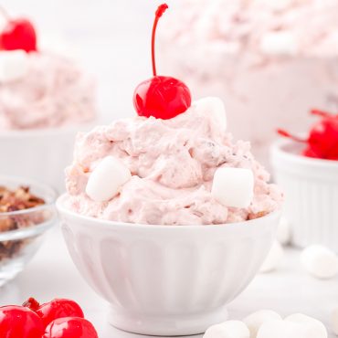 Cherry Fluff (Old-Fashioned Recipe) - Princess Pinky Girl