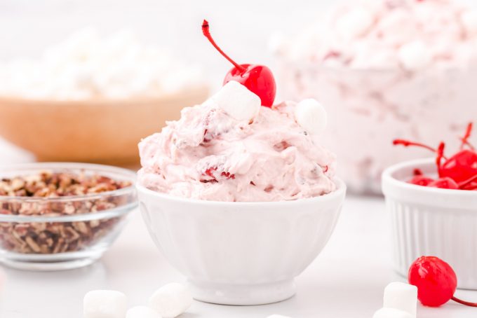 Cherry Fluff (Old-Fashioned Recipe) - Princess Pinky Girl